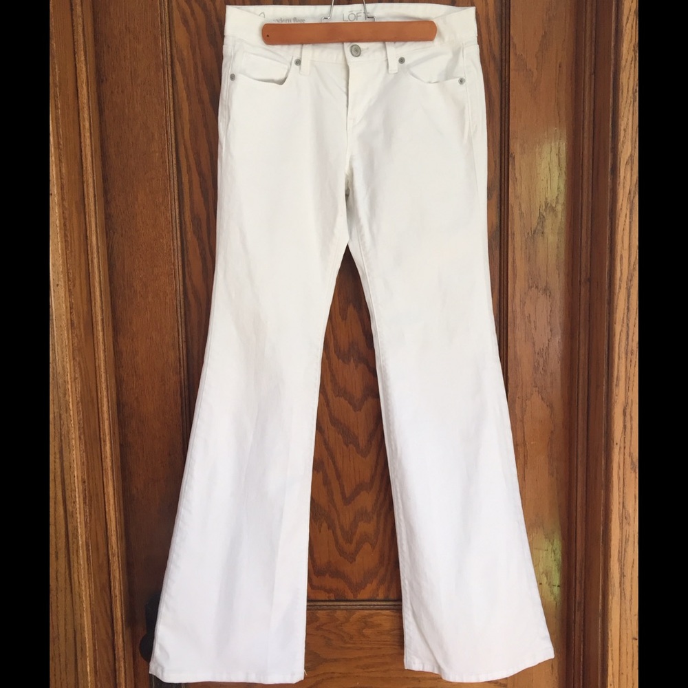 Ann Taylor Low Cut Flare Jeans